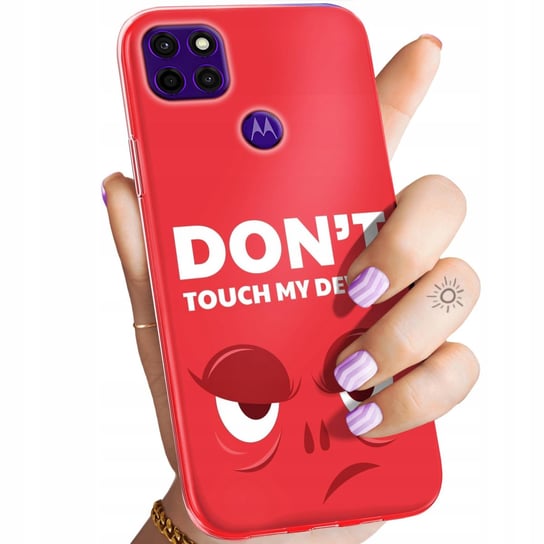 Etui Do Motorola Moto E7 Plus Wzory Śmieszne Zabawne Wesołe Obudowa Case Motorola