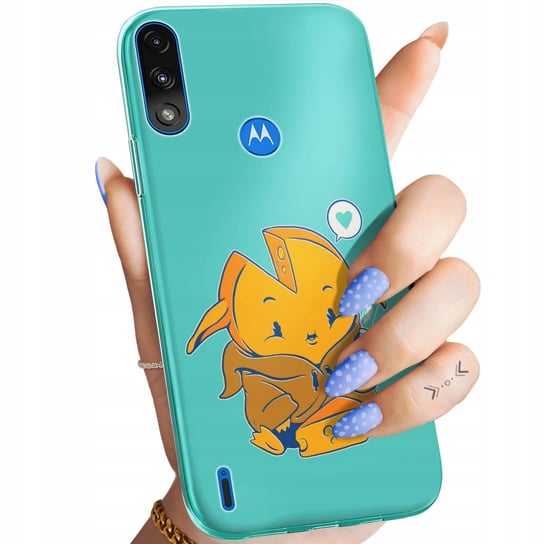 Etui Do Motorola Moto E7 Power Wzory Baby Słodkie Cute Obudowa Pokrowiec Motorola