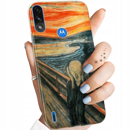 Etui Do Motorola Moto E7 Power Wzory Edvard Munch Krzyk Malarstwo Obudowa Motorola