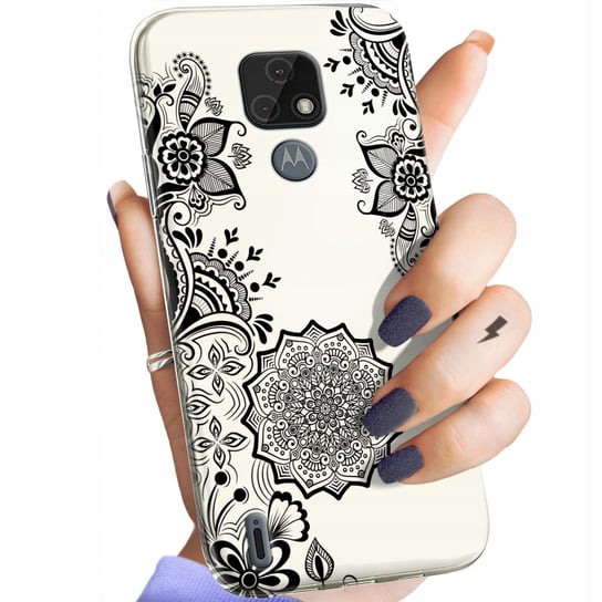 Etui Do Motorola Moto E7 Wzory Mandala Buddyzm Sztuka Wzory Obudowa Case Motorola