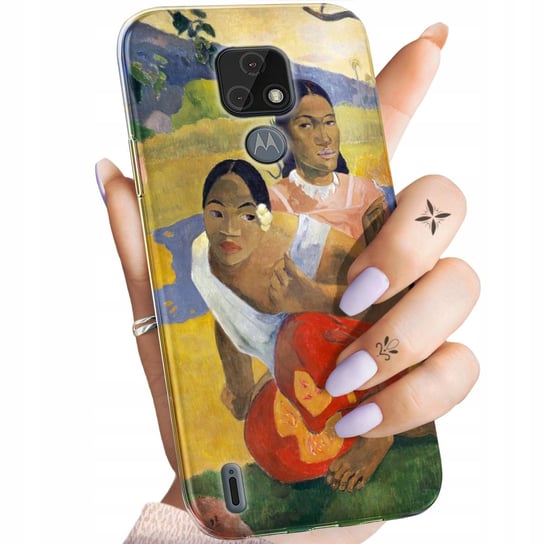 Etui Do Motorola Moto E7 Wzory Paul Gauguin Obrazy Postimpresjonizm Obudowa Motorola