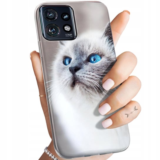 Etui Do Motorola Moto Edge 40 Wzory Animals Zdjęcia Zwierzęta Obudowa Case Hello Case