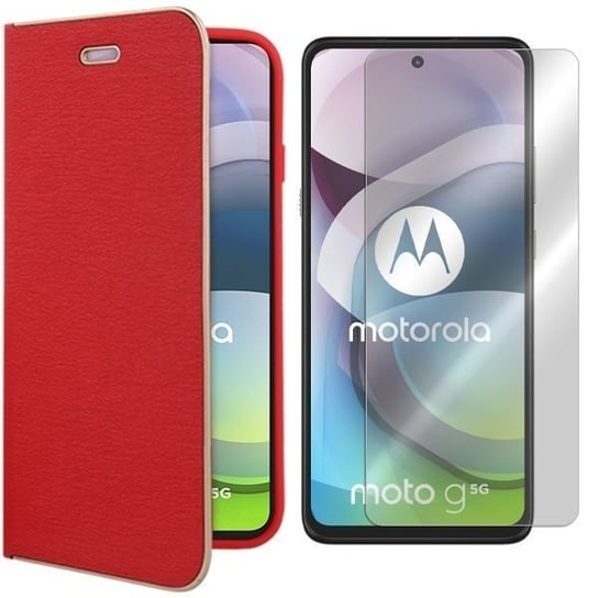 Etui do Motorola Moto G 5G Obudowa Posh + szkło 9H VegaCom