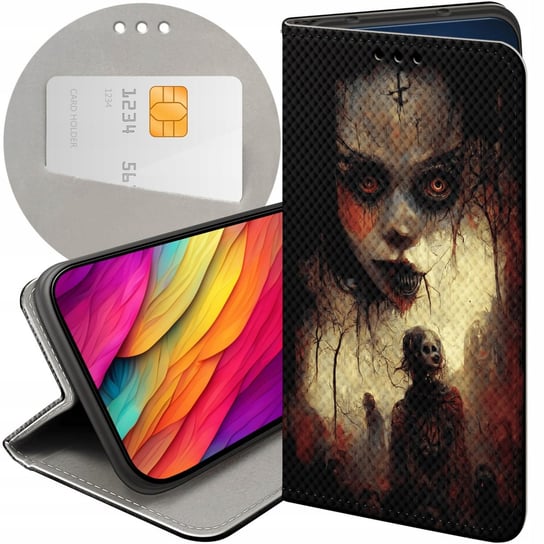 Etui Do Motorola Moto G Pro Wzory Halloween Zombie Dynie Czaszki Czarownice Motorola