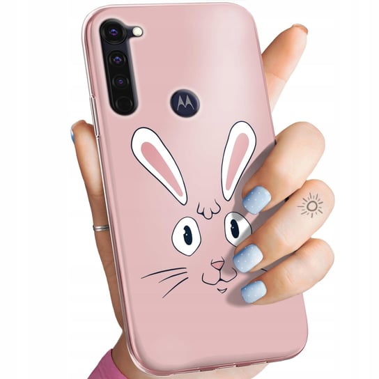 Etui Do Motorola Moto G Pro Wzory Królik Zając Bunny Obudowa Pokrowiec Case Motorola