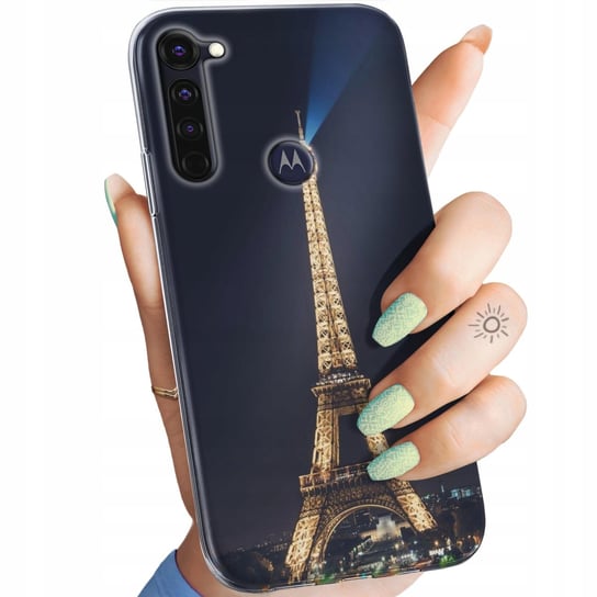 Etui Do Motorola Moto G Pro Wzory Paryż Francja Eiffel Obudowa Pokrowiec Motorola