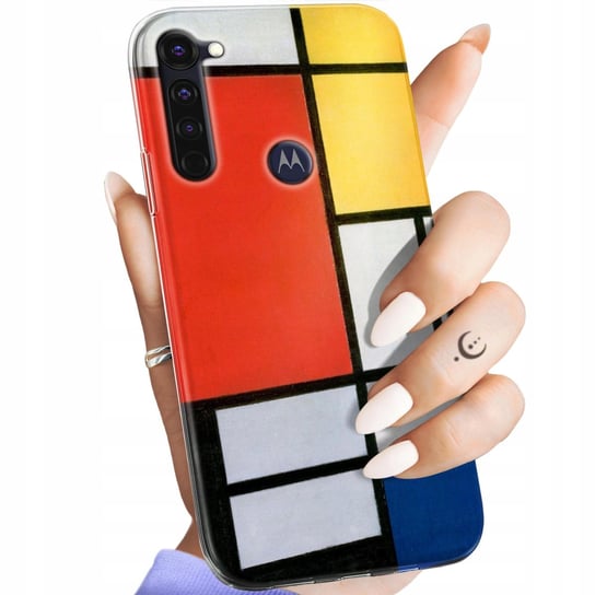 Etui Do Motorola Moto G Pro Wzory Piet Mondrain Abstrakcja Geometria Case Motorola