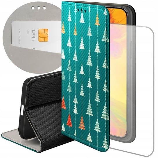 Etui Do Motorola Moto G10 / G30 Wzory Choinka Święta Boże Narodzenie +Szkło Hello Case