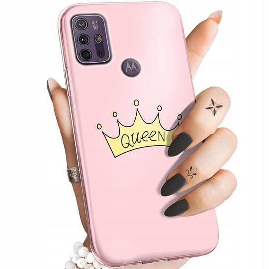 Etui Do Motorola Moto G10 Wzory Księżniczka Queen Princess Obudowa Case Motorola