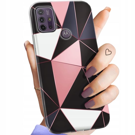 Etui Do Motorola Moto G10 Wzory Mozaika Sztuka Kolorowa Obudowa Pokrowiec Motorola