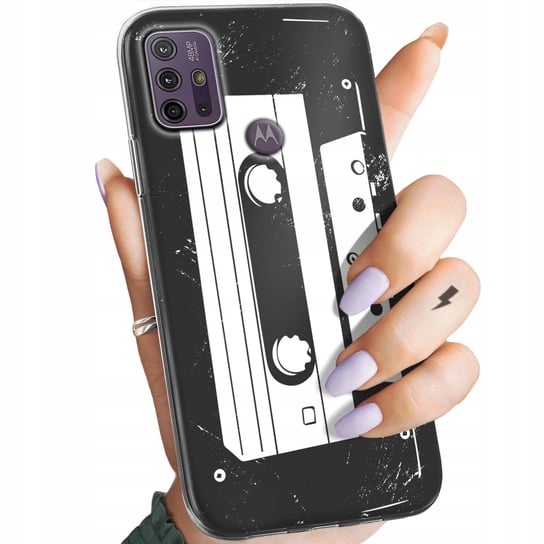 Etui Do Motorola Moto G10 Wzory Retro Old School Muzyka Gry Obudowa Case Motorola