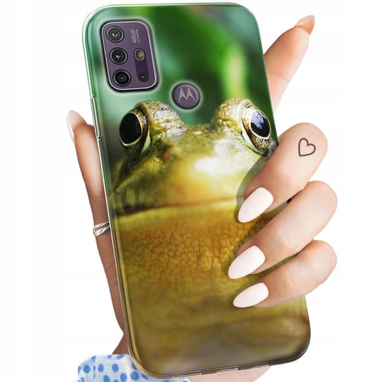 Etui Do Motorola Moto G10 Wzory Żabka Żaba Frog Obudowa Pokrowiec Case Motorola