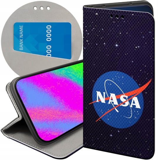 ETUI DO MOTOROLA MOTO G13 / 23 WZORY NASA KOSMOS ASTRONOMIA GWIAZDY FUTERAŁ Motorola