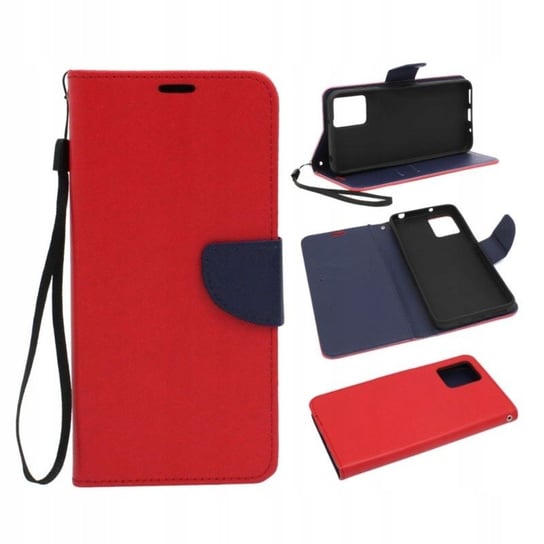 Etui do MOTOROLA Moto G13 / G23 4G / G53 5G Fancy Diary POKROWIEC CASE czerwone GSM-HURT