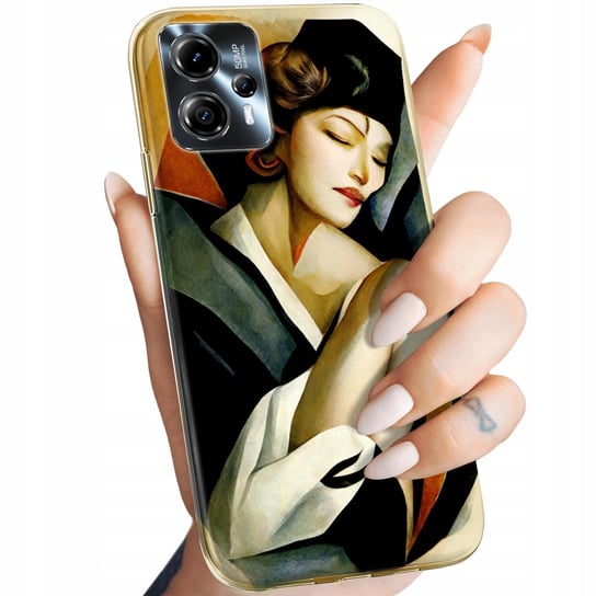 Etui Do Motorola Moto G13 / G23 Wzory Art Deco Łempicka Tamara Barbier Case Motorola