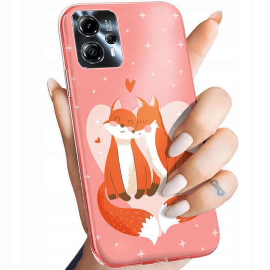 ETUI DO MOTOROLA MOTO G13 / G23 WZORY LOVE MIŁOŚĆ ZAKOCHANIE OBUDOWA CASE Motorola