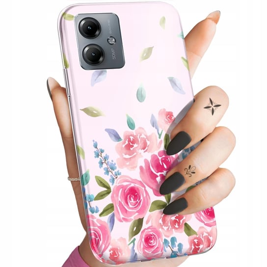 Etui Do Motorola Moto G14 Wzory Ładne Piękne Beauty Obudowa Pokrowiec Case Motorola