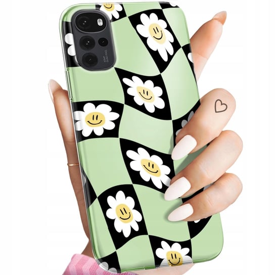 Etui Do Motorola Moto G22 Wzory Danish Pastel Pastele Obudowa Case +Szkło Huawei