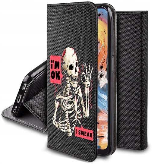 Etui do Motorola Moto G24 |G24 POWER |G04 MAGNET WZORY CASE PORTFEL + SZKŁO Krainagsm