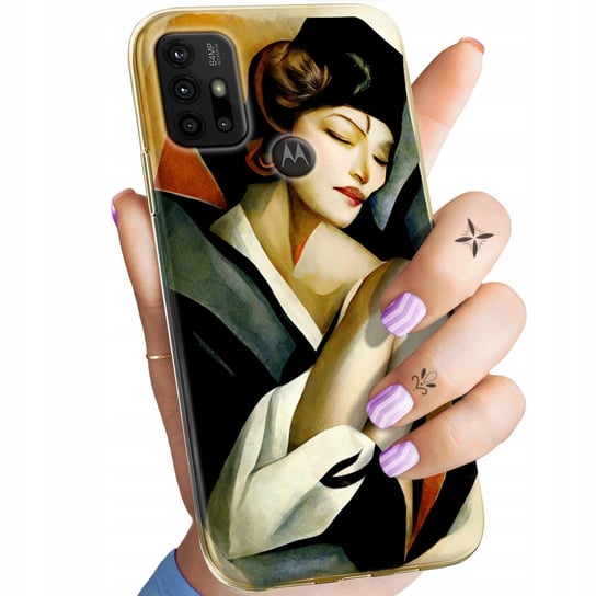 Etui Do Motorola Moto G30 Wzory Art Deco Łempicka Tamara Barbier Obudowa Motorola