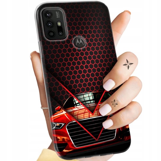 Etui Do Motorola Moto G30 Wzory Auto Motor Pojazdy Samochody Obudowa Case Motorola