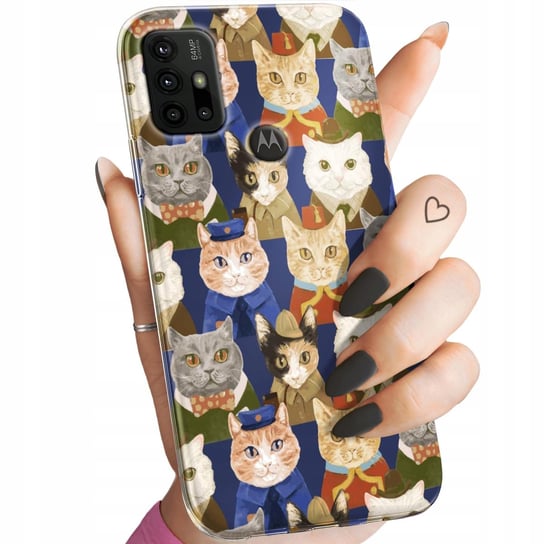 Etui Do Motorola Moto G30 Wzory Koty Kociaki Kotki Obudowa Pokrowiec Case Motorola