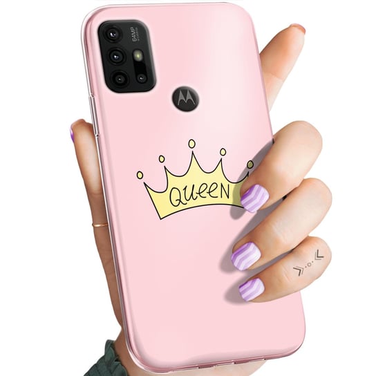 Etui Do Motorola Moto G30 Wzory Księżniczka Queen Princess Obudowa Case Motorola