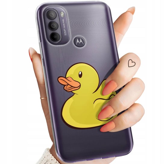 Etui Do Motorola Moto G31 Wzory Bez Tła Naklejki Sticker Obudowa Pokrowiec Motorola