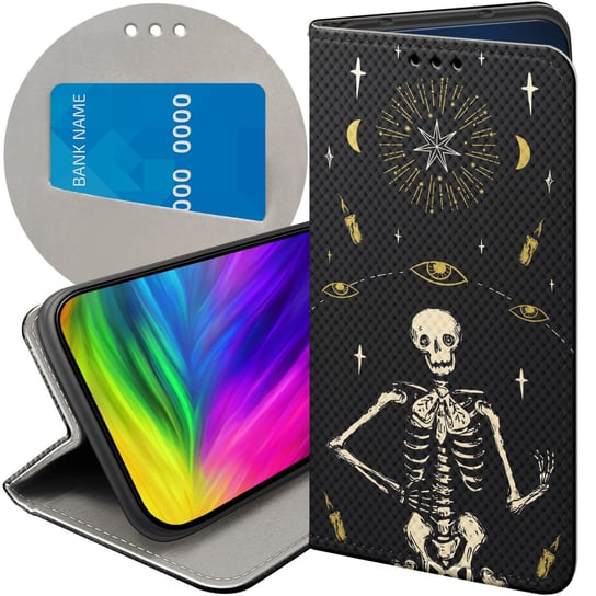 ETUI DO MOTOROLA MOTO G31 WZORY CZASZKA SZKIELETY MEMENTO MORI GOTYK CASE Motorola