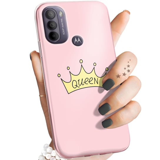 Etui Do Motorola Moto G31 Wzory Księżniczka Queen Princess Obudowa Case Motorola