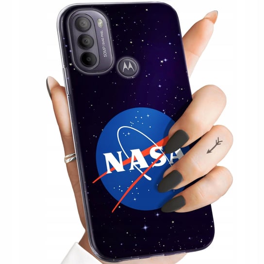 Etui Do Motorola Moto G31 Wzory Nasa Kosmos Astronomia Gwiazdy Obudowa Case Motorola