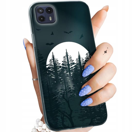 Etui Do Motorola Moto G50 5G Wzory Mroczne Horror Straszne Obudowa Case Motorola