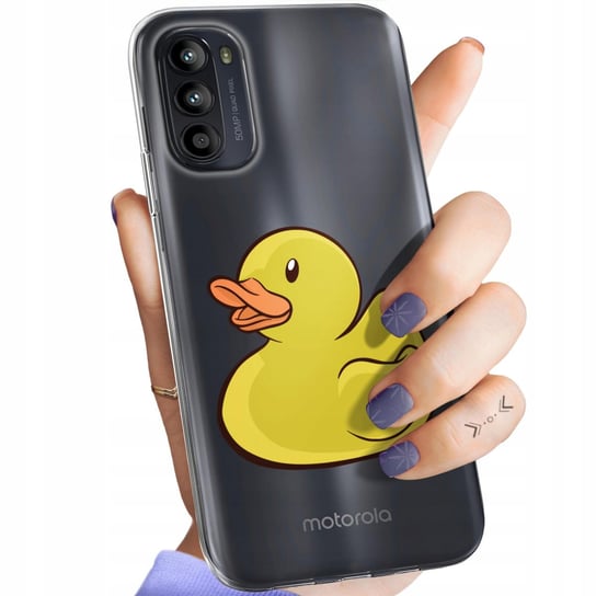 Etui Do Motorola Moto G52 Wzory Bez Tła Naklejki Sticker Obudowa Pokrowiec Motorola