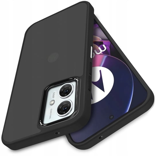 Etui Do Motorola Moto G54 5G Matowe Silicone Case Satynowe Plecki +Szkło 9H Krainagsm