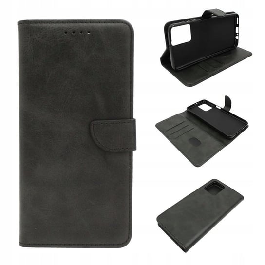 Etui Do Motorola Moto G54 5G Smart Leather Czarne Obudowa Pokrowiec Case GSM-HURT