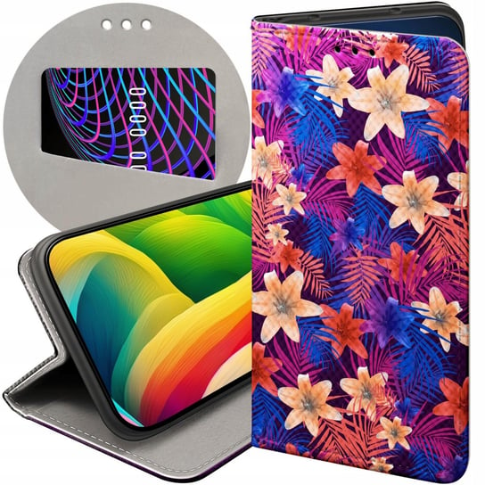 ETUI DO MOTOROLA MOTO G54 5G WZORY TROPIC TROPIKALNE TROPIKI EGZOTYKA CASE Motorola