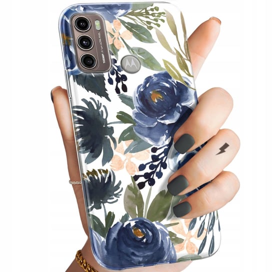 Etui Do Motorola Moto G60 Wzory Kwiaty Kwieciste Flower Obudowa Pokrowiec Motorola