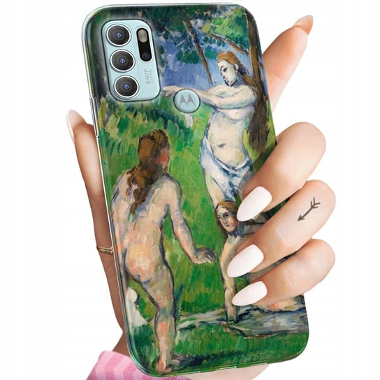 ETUI DO MOTOROLA MOTO G60S WZORY PAUL CEZANNE PEJZAŻ PORTRET OBUDOWA CASE Motorola