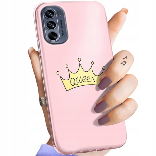 Etui Do Motorola Moto G62 5G Wzory Księżniczka Queen Princess Obudowa Case Motorola
