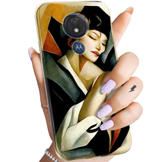 Etui Do Motorola Moto G7 Power Wzory Art Deco Łempicka Tamara Barbier Case Motorola