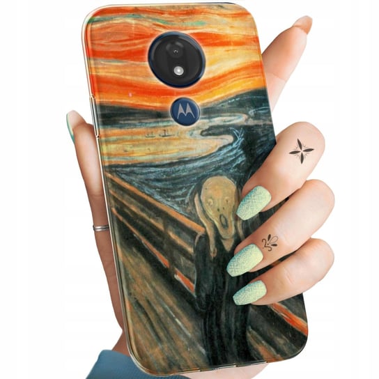 Etui Do Motorola Moto G7 Power Wzory Edvard Munch Krzyk Malarstwo Obudowa Motorola