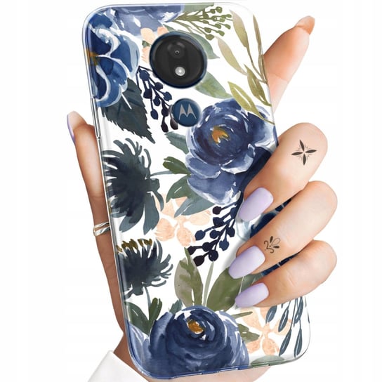 Etui Do Motorola Moto G7 Power Wzory Kwiaty Kwieciste Flower Obudowa Case Motorola