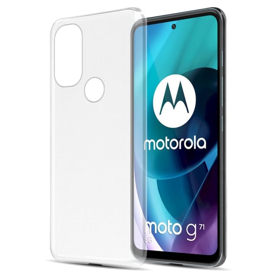 Etui Do Motorola MOTO G71 5G Pokrowiec w W PEŁNI PRZEZROCZYSTY Obudowa Ochronny TPU Silikon Case Cover Cadorabo Cadorabo