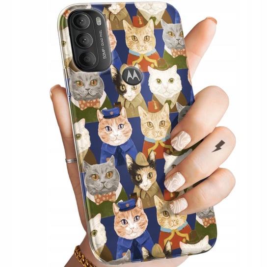 Etui Do Motorola Moto G71 5G Wzory Koty Kociaki Kotki Obudowa Pokrowiec Motorola