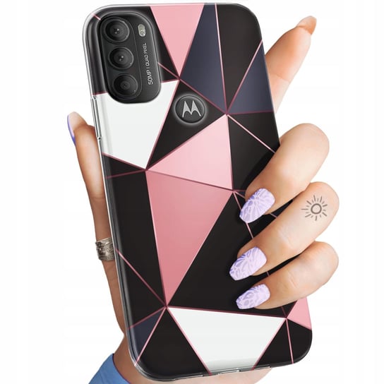 Etui Do Motorola Moto G71 5G Wzory Mozaika Sztuka Kolorowa Obudowa Case Motorola