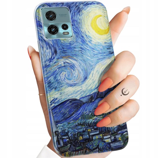Etui Do Motorola Moto G72 Wzory Vincent Van Gogh Van Gogh Gwieździsta Noc Motorola