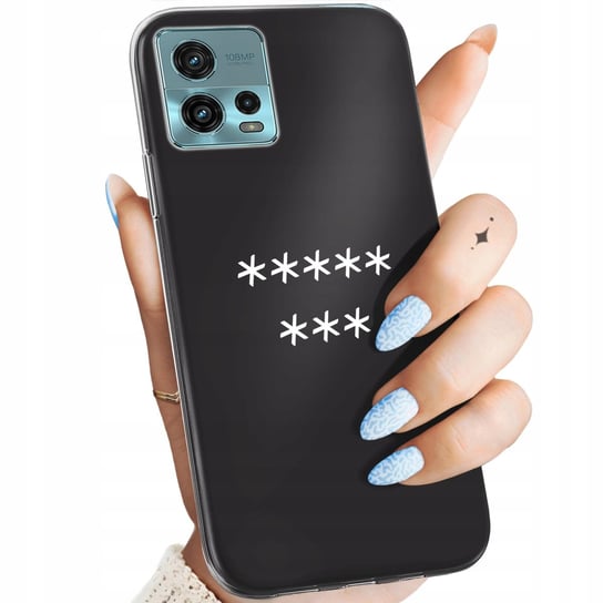 Etui Do Motorola Moto G72 Wzory Z Napisami Napisy Teksty Obudowa Pokrowiec Motorola