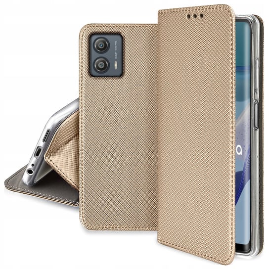 Etui do Motorola Moto G73 5G SMART MAGNET + SZKŁO Krainagsm