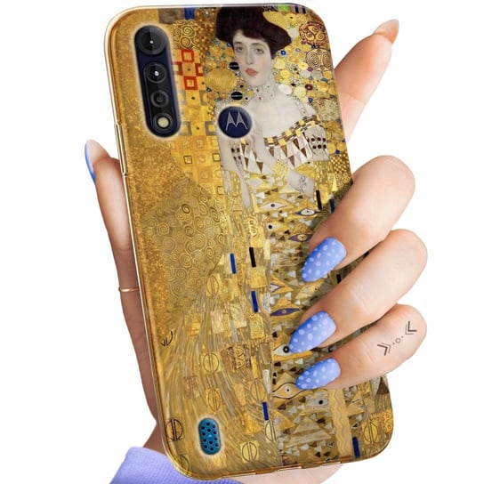 Etui Do Motorola Moto G8 Power Lite Wzory Klimt Gustav Pocałunek Obudowa Motorola