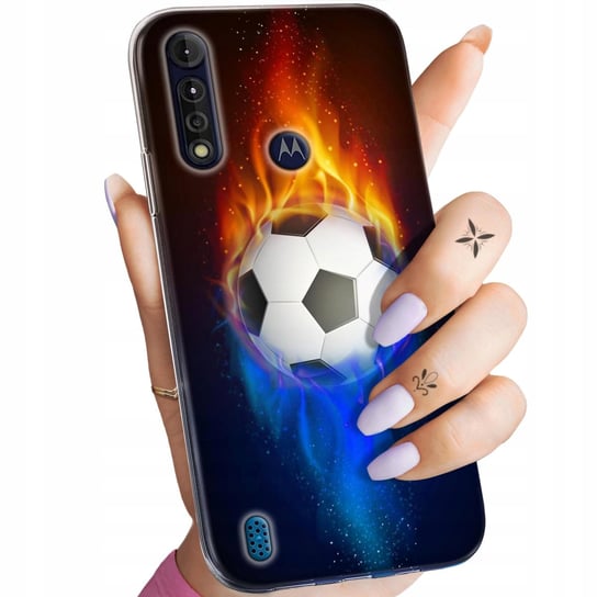 Etui Do Motorola Moto G8 Power Lite Wzory Sport Piłkarskie Piłka Nożna Case Motorola